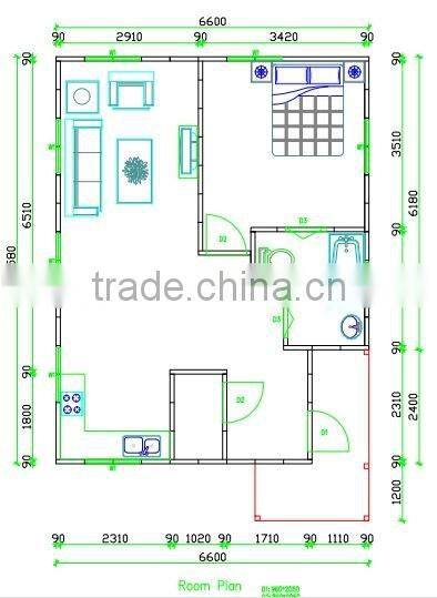 Affordable easy simple house plans EPS prefabricated house ready made house China manufactured
