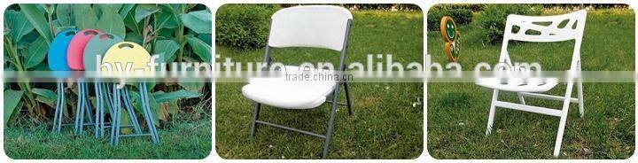 Hot sale HDPE material italian folding chair HY-Y28