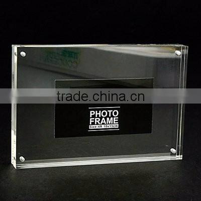 elegant clear photo frame transparent acrylic picture frame