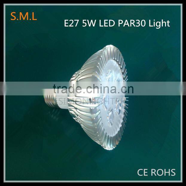 2016 Hot !!! AC85-265V 9W led par30 light/9W par30 led spotlight/led par light