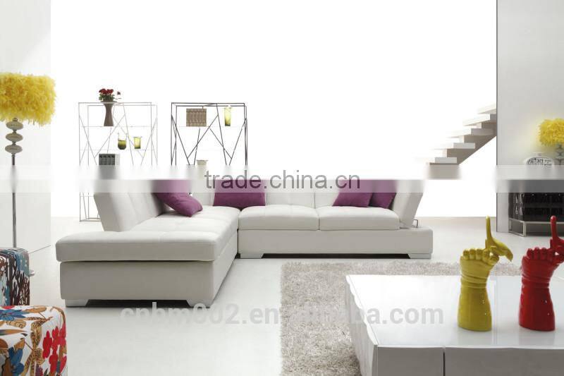 2014 New modern leather sofa set imported leather and China leather