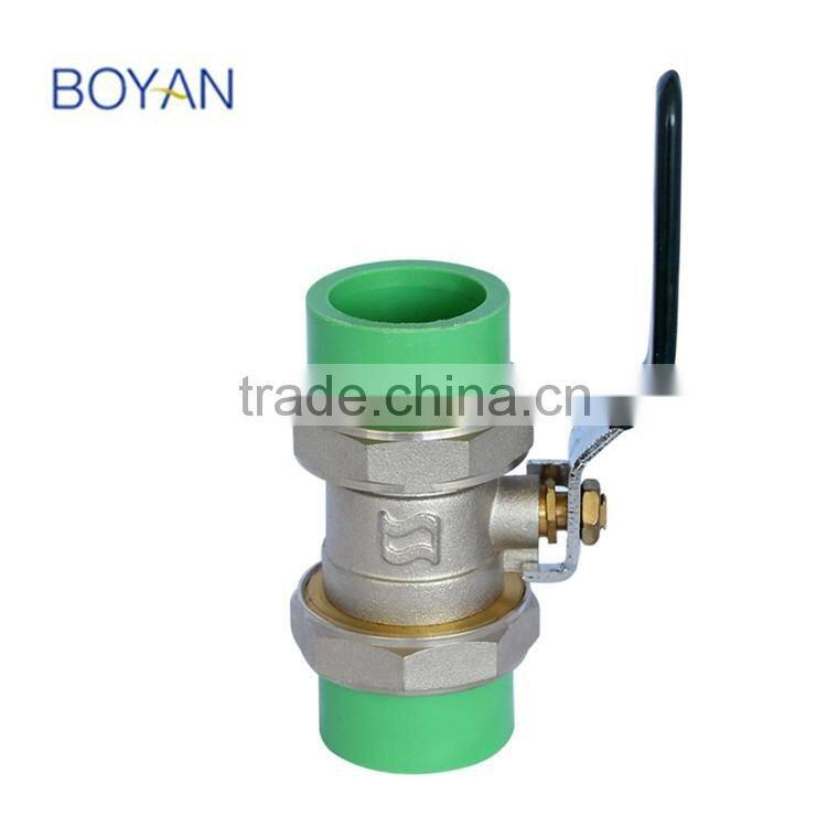 China Supplier PPR Ball Valve
