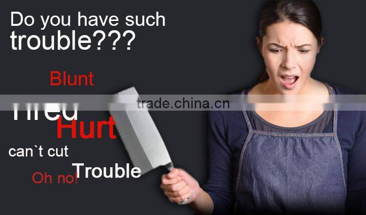 2015 Eco-friendly kitchen tool diamond knife sharpener any sharp knife sharpener