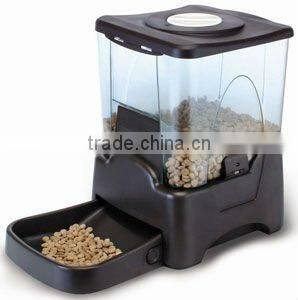 NEW Auto Pet Dog Cat Feeder High Capacity Voice Message Dish Bowl Food Dispenser