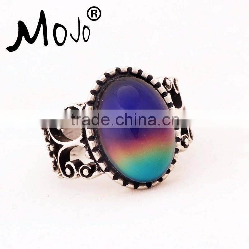 Changing color mood rings for sale women mood ring