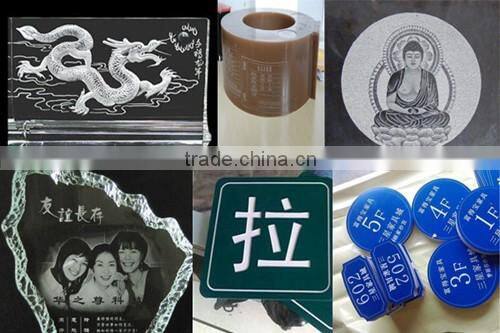 CE ISO certifacte Dowell 1410 CO2 laser tube engraving machine / laser cutter with high quality and speed