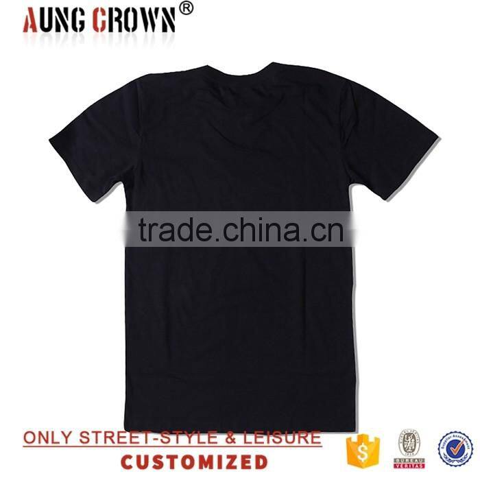 Custom Made 100% Cotton Bulk T Shirt Sales Casual Style Cheap