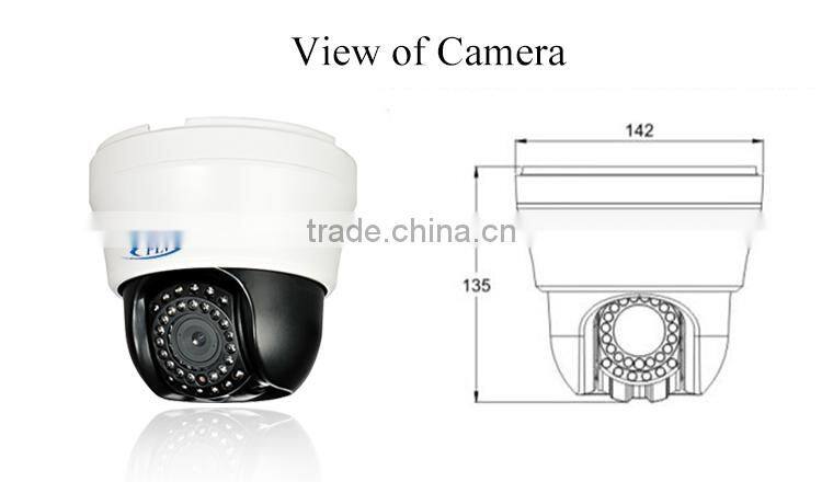 RS485 30M IR CMOS 2MP indoor IP65 icloud wireless surveillance ip ptz security camera