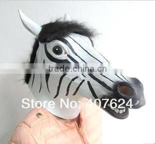New Animal Head Mask Rubber Latex Halloween Costume for Party