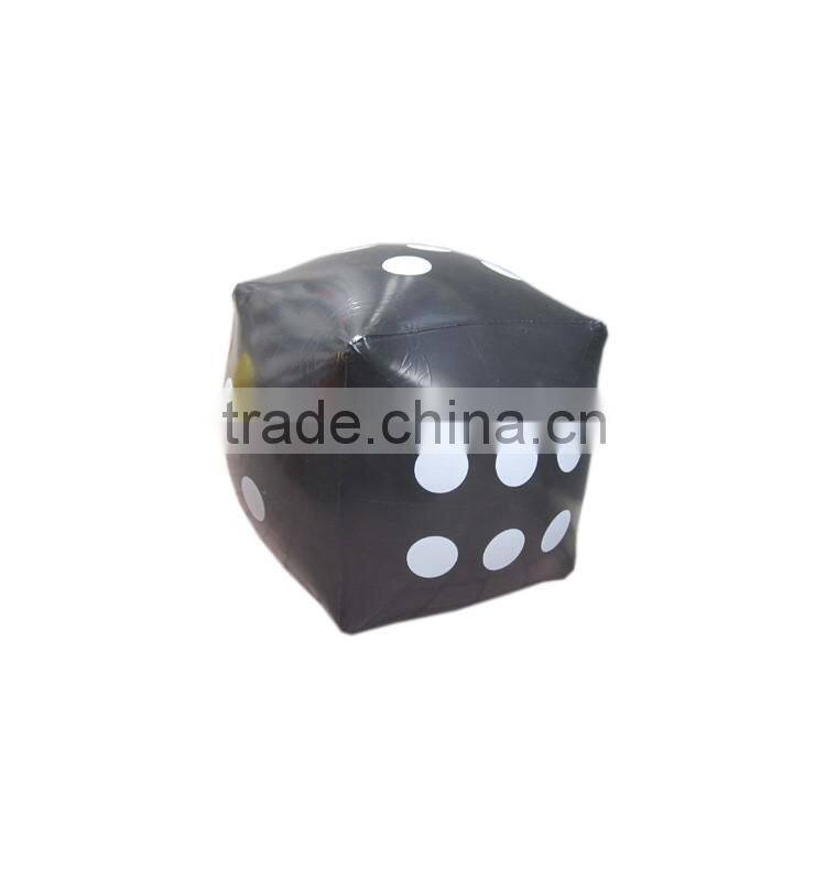 Inflatable colour dice,PVC toys