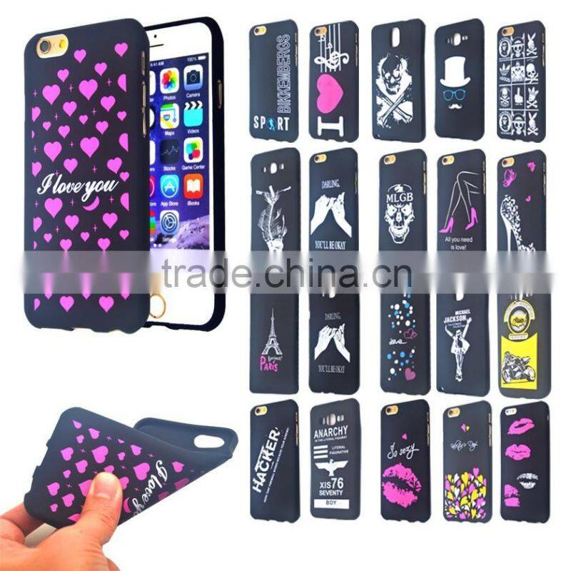 Matte TPU Case Mobile Phone Case Printed Case Cover for Sony Xperia Z5 Z4 Z3 Z2 Z