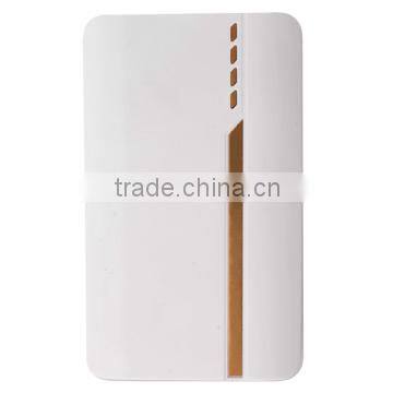 2014 New Design 8000mAh Fast Charging High Capacity External compact portable power bank