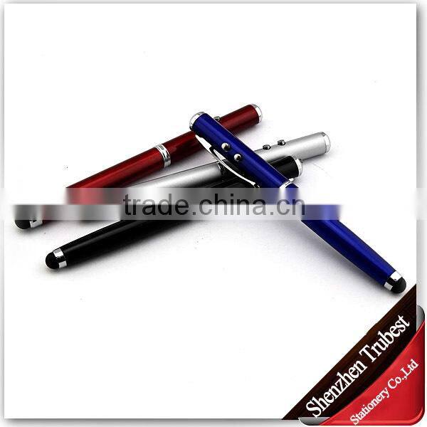 screen touch stylus pen with ball pen for Iphone Ipad and tablet pc