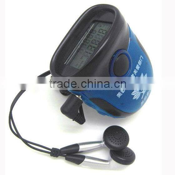 ABS+PS pedometer step calorie counter CE. ROHS PDM-823