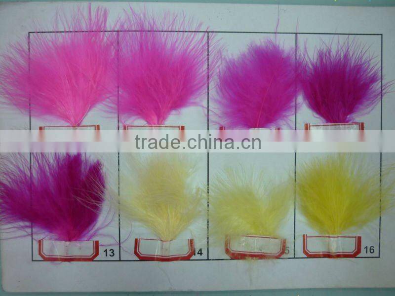 multi colored dance costume marabou feather fan LZJXM00865