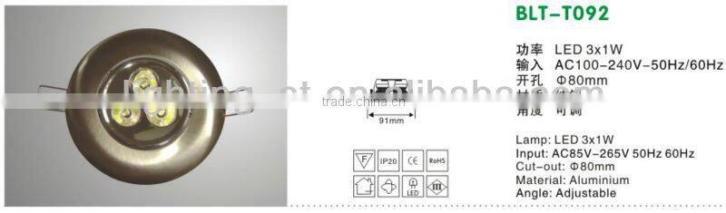 Low Exw Prcie 5pcs Ceiling Led/5w Surface Mounted Led Ceiling Light