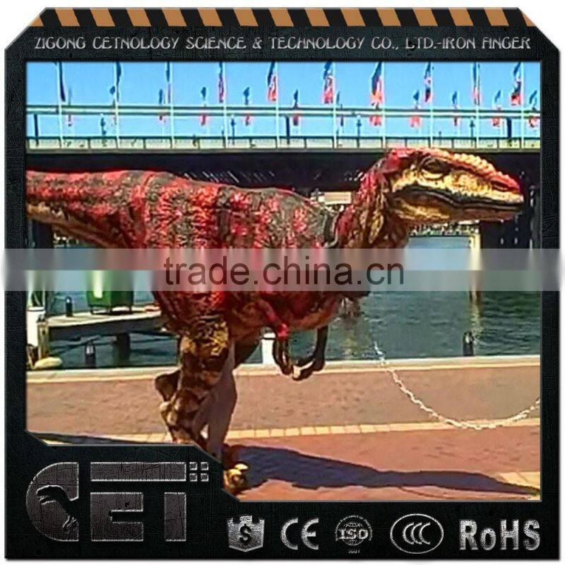 Cetnology Popular Animatronic Light Realistic Dinosaur Costume for Show