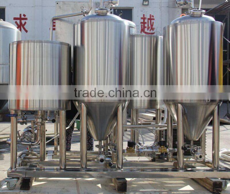 Shandong RJ 100 liters small home beer brewing device,micro alcohol brewery equipment