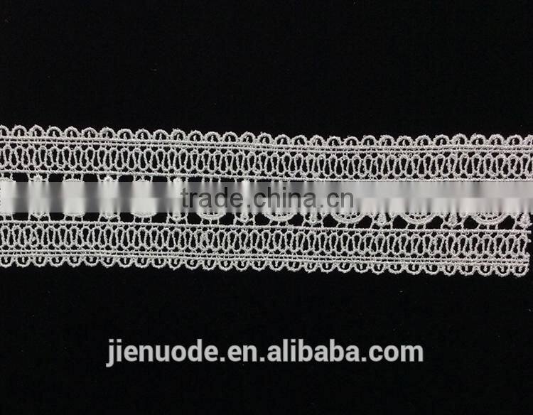 New Arrival Latest Design Fashion Handmade Embroidered French Lace Trimmings