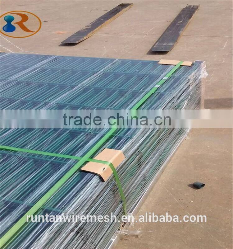 Double wire mesh fence/Pvc coated twin wire 868 fence panel/green or black color twin wire Sport Mesh Fence ( Manufacturer )