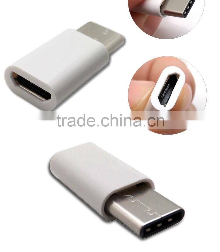 Portable Slim Micro USB to Type C Adapter
