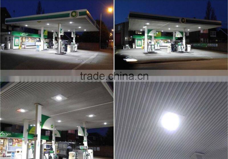 retrofit recessed outdoor gas staion led canopy light 100W gas station led canopy lights