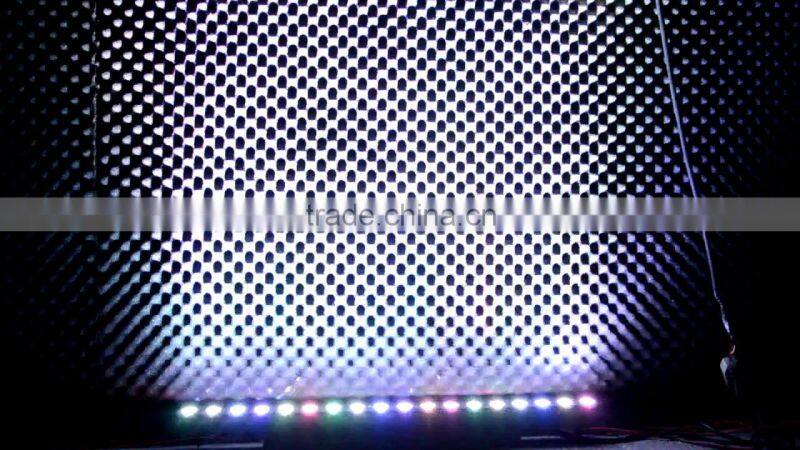 18*10w led strip light wash effect uplight wedding floor light