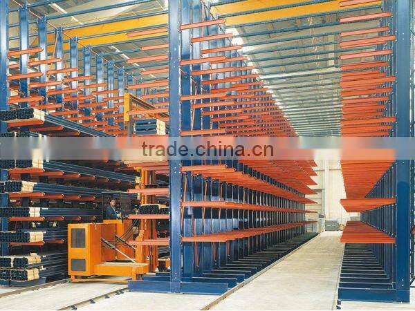 long items storage cantilever racking TUV certified
