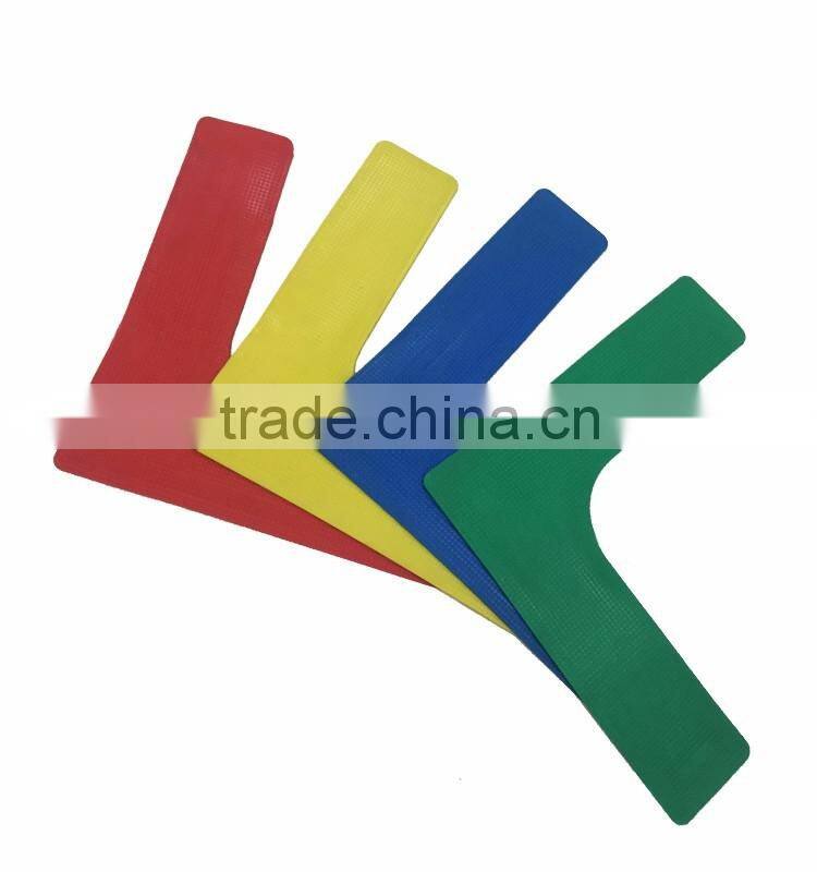 Kids Education Toy For Kids Sport Training Indication Sign TPR L Right Angle Mark