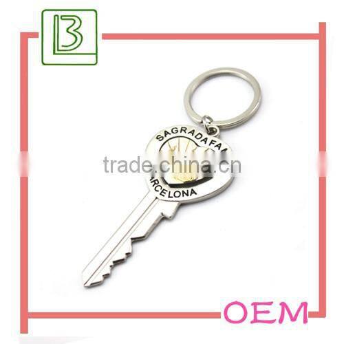 metal 3d keychain for business gift