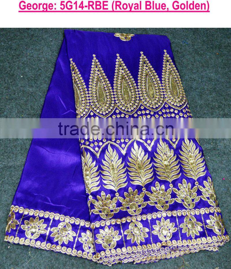 Indian george fabric wholesale african styles george lace fabrics for lady dress