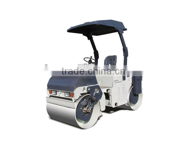 3 ton double drum road roller with cheap price