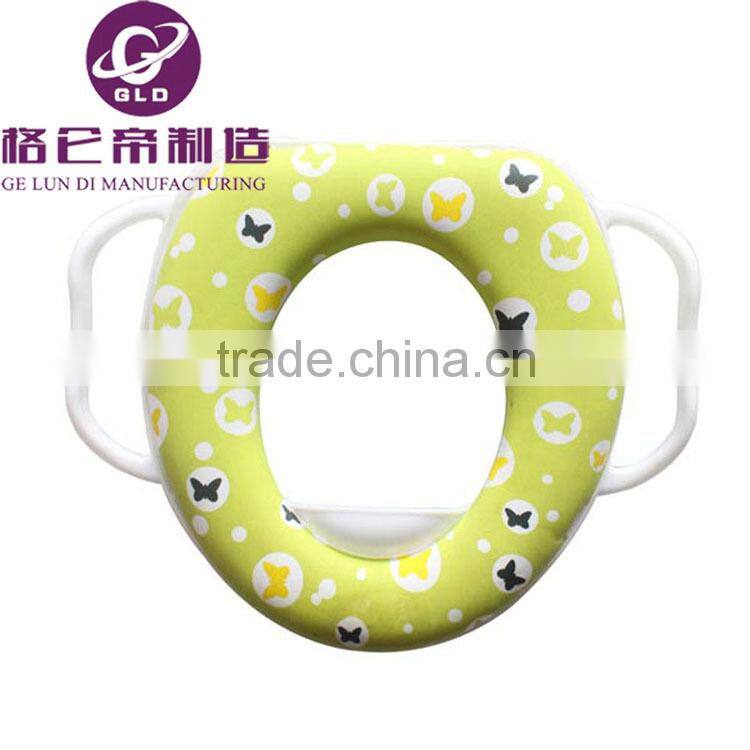 GLD Plastic Square Baby Toilet Seats Cover For Kids Blue wc toilet lid