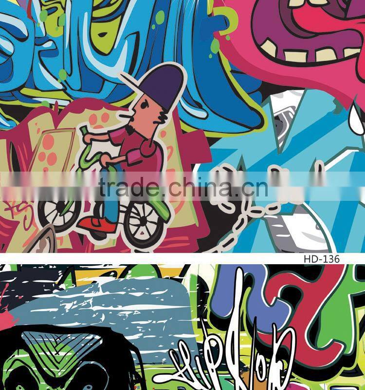 HD-138 High Definition Printing Bomb Vinyl Car Stickers 3D Car Film