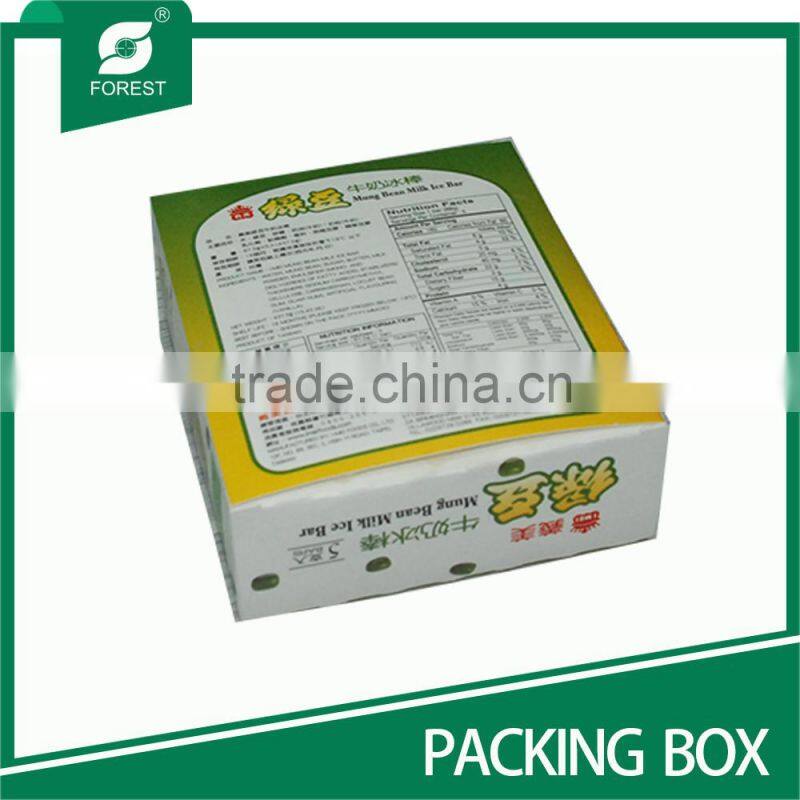 CUSTOM PRINTING ICE-LOLLY PACKING BOX