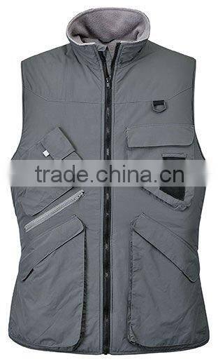 ASSORTED FUNCTION POCKETS BODY WARMER VEST FOR WINTER