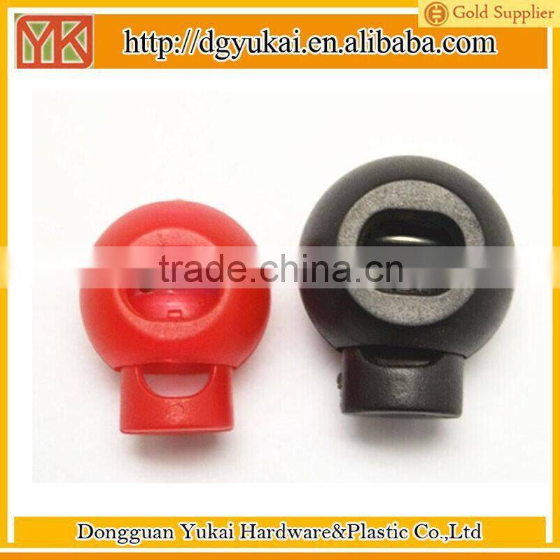 Yukai Plastic spring cord stoppers for bag accessories