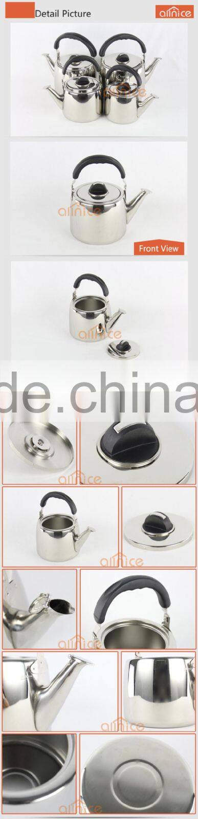 Rustproof mirror polishing treatment 3L,4L,5L special kettle stainless steel #201 for family kitchen and hotel