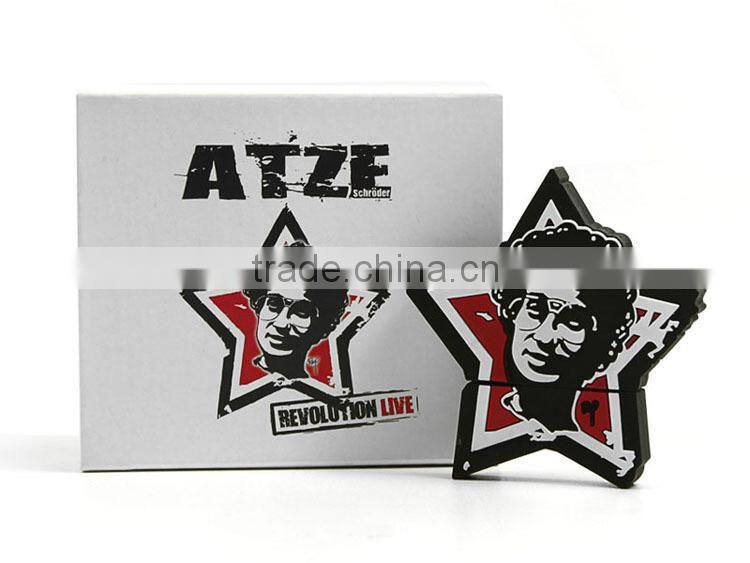 2015 BSCI report skull metal custom metal usb gift box