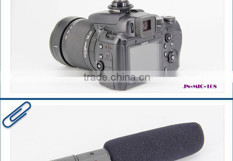 JN-MIC-108 DV Stereo MIC Microphone for Sony Video Camcorder Camera DSLR