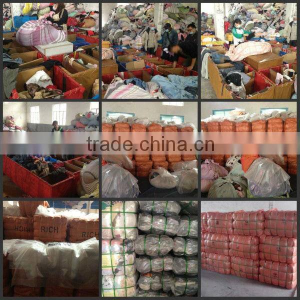 Chinese bulk used clothes in bales