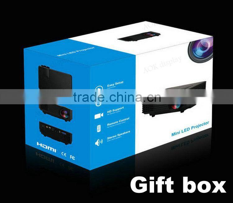 HD 1080P Mini LCD Image System Multimedia LED Projector Home Theater Cinema Digital Projectors TV ,Game proyector,video projetor