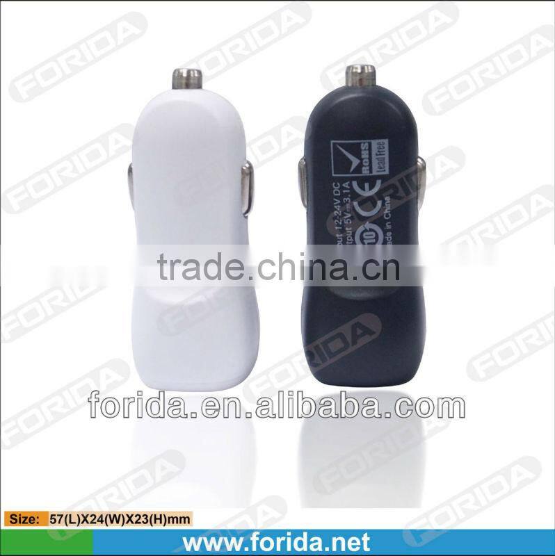 with light new factory price usb car charger