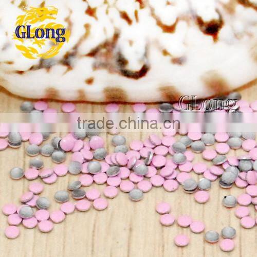 2mm Hot Fix Round Aluminum Panel Pressing Studs Clothes Bag Shoe Nail Art DIY #GT104-2P(Mix-s)