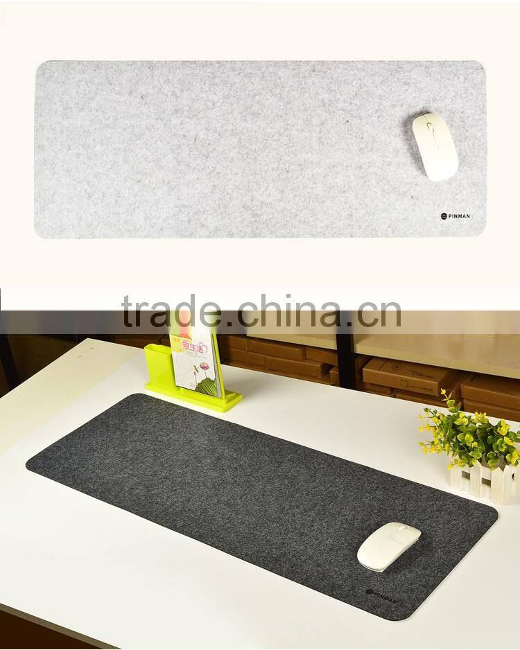 Felt Desk Pad 26" X 13" Protector Mat For Desktops And Laptops