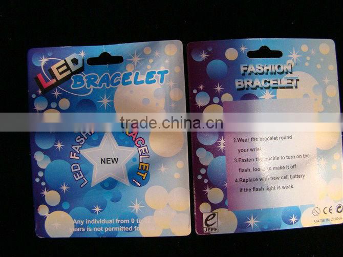 led flashing halloween bracelet