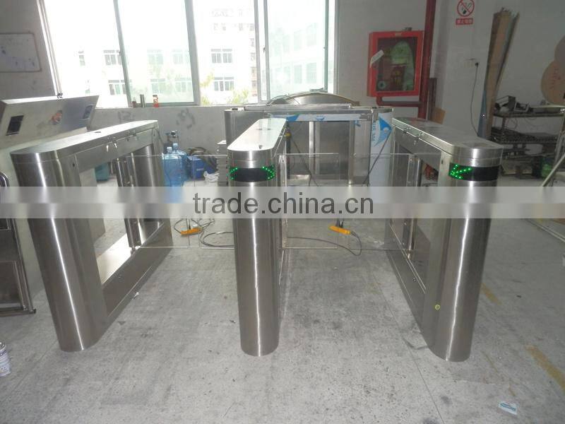 CE Approved 304 Stainless Steel Swing Turnstile,Electronic security entrance turnstile sliding gate