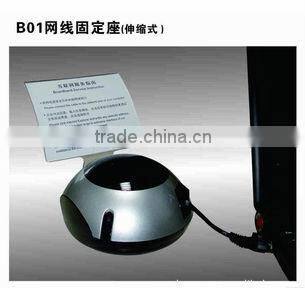 B01 modern retractable internet cable holder for hotel room