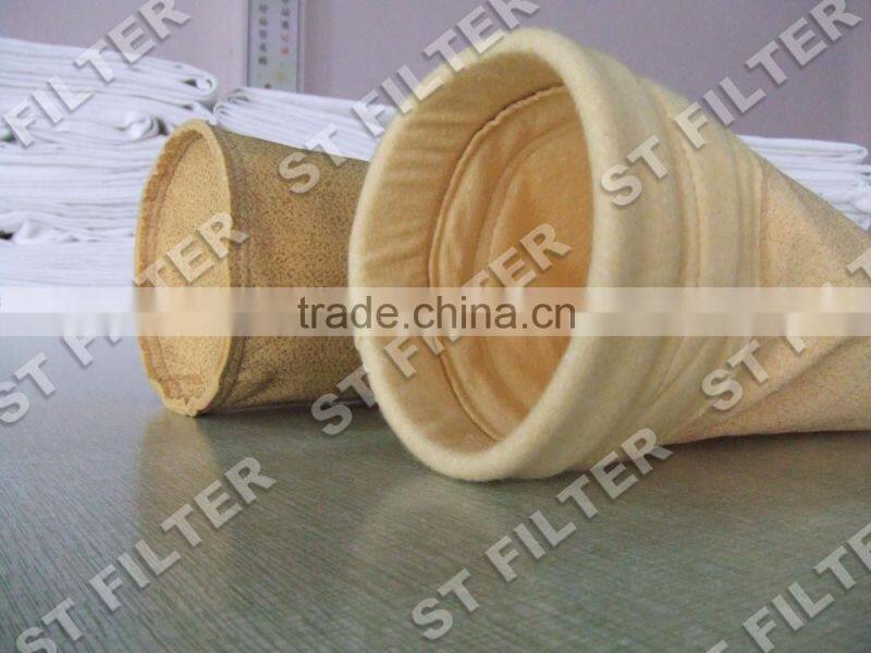 P84 electrostatic chimney filter bag,Dia130*2500mm