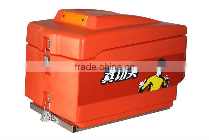 Scooter food delivery box, food delivery box for scooter, motorcycle delivery box